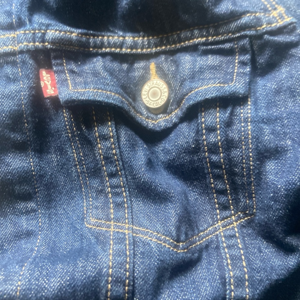 Levi's Blue Denim Jacket - Picture 2 of 5